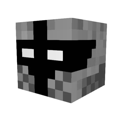 JopperQ Minecraft avatar head, 3D render