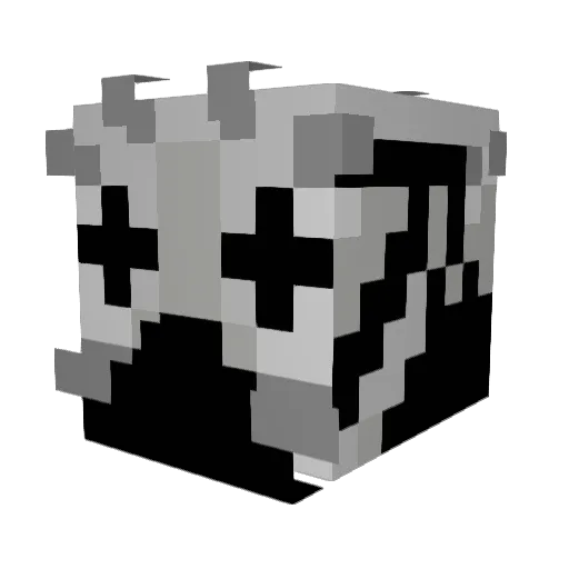 Joppington Minecraft avatar head, 3D render