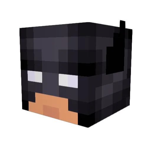 JorEl023 Minecraft avatar head, 3D render