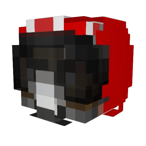 JorWes2011 Minecraft avatar head, 3D render