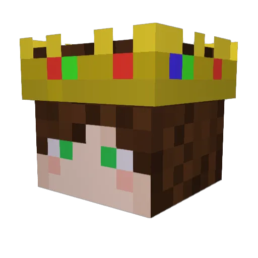 JordNGhelfN Minecraft avatar head, 3D render