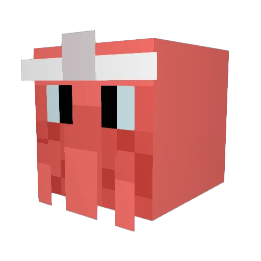 Jordacious Minecraft avatar head, 3D render