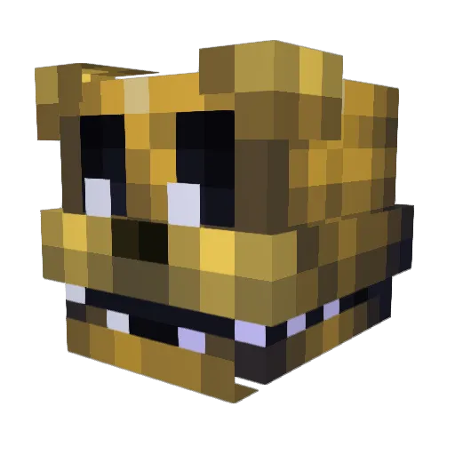 Jordalio Minecraft avatar head, 3D render