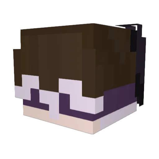 Jordan123ww Minecraft avatar head, 3D render