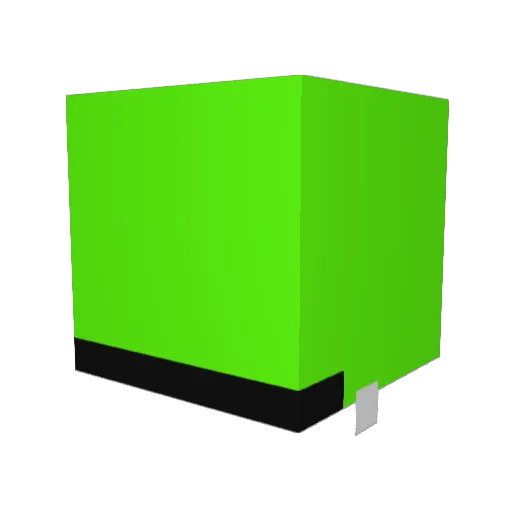 Jordan4114 Minecraft avatar head, 3D render