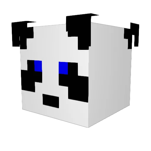 JordanC93 Minecraft avatar head, 3D render
