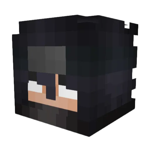 JordanCaetanoYT Minecraft avatar head, 3D render