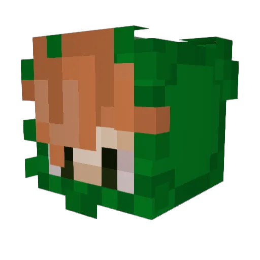 JordanCone Minecraft avatar head, 3D render