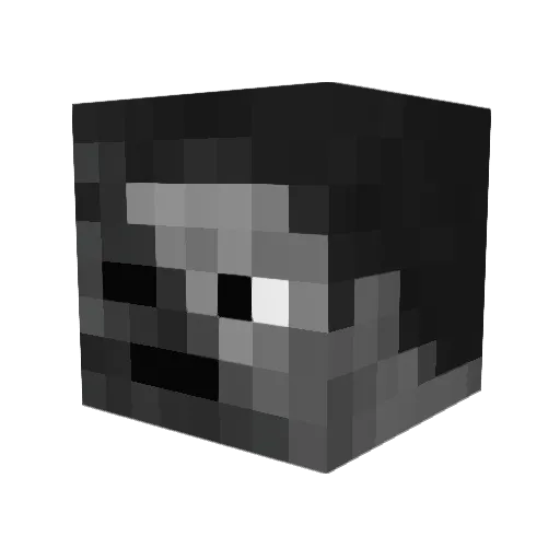 JordanFlorentin Minecraft avatar head, 3D render
