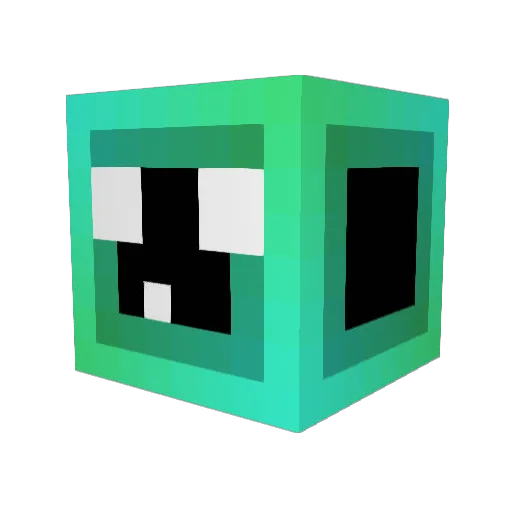 JordanSpiv Minecraft avatar head, 3D render