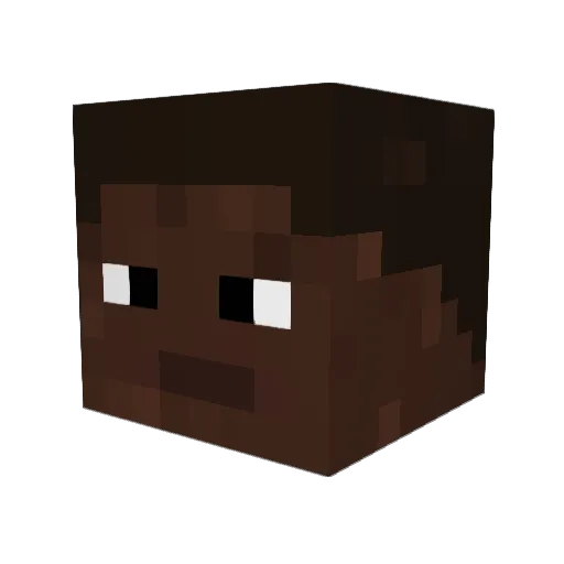 Jordd99 Minecraft avatar head, 3D render