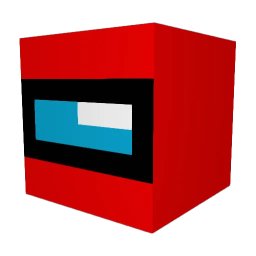 JordenC2012 Minecraft avatar head, 3D render