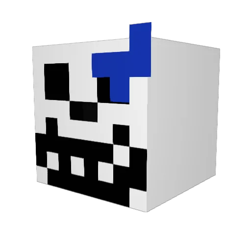 JordiTheDodo Minecraft avatar head, 3D render