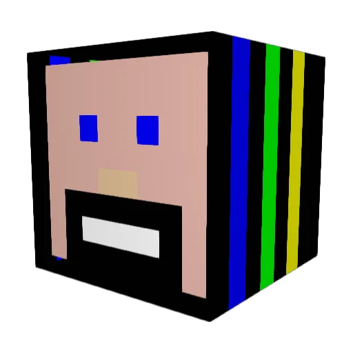 Jordo0304 Minecraft avatar head, 3D render