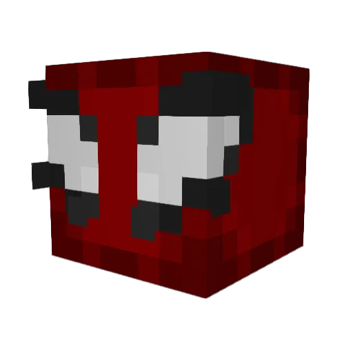 Jordvanberkel Minecraft avatar head, 3D render