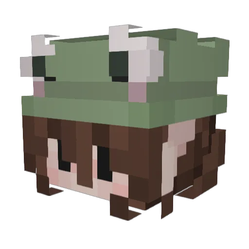 Jordyn_Alicia Minecraft avatar head, 3D render