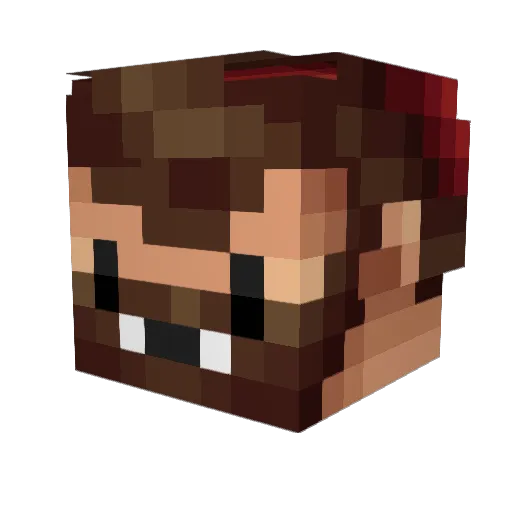 Joreg93 Minecraft avatar head, 3D render