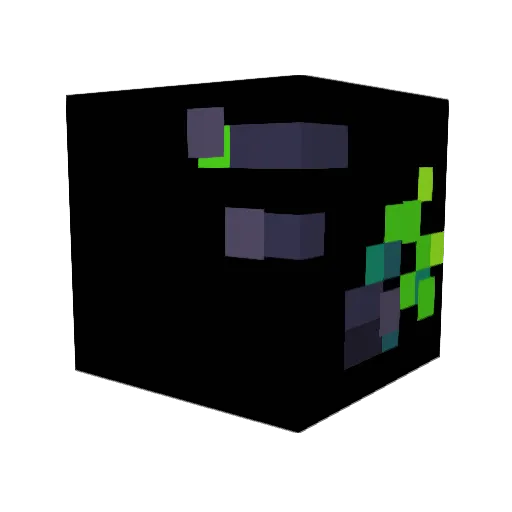 Jorekeishi Minecraft avatar head, 3D render