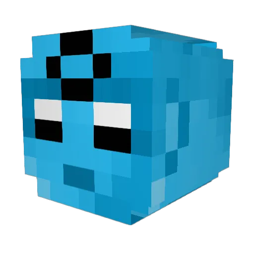 JorelBond007 Minecraft avatar head, 3D render