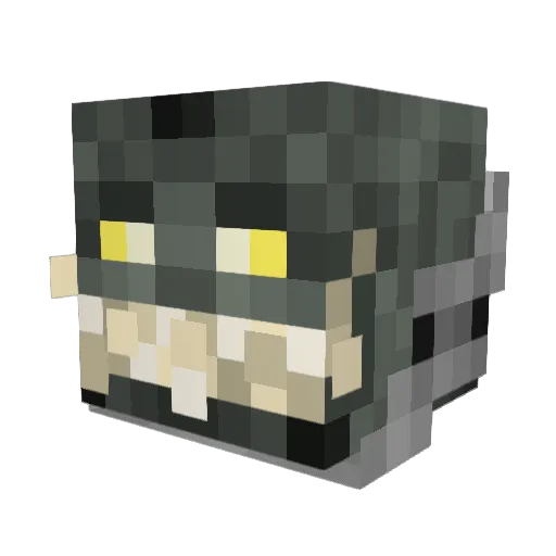 JorenMaat Minecraft avatar head, 3D render