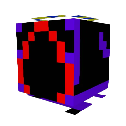 Jorge978 Minecraft avatar head, 3D render