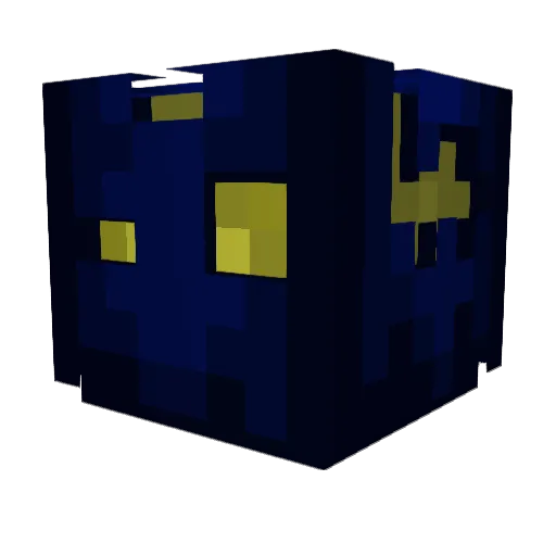 JorgeSLT Minecraft avatar head, 3D render