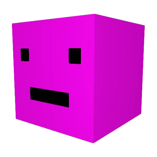 JorgeSMS Minecraft avatar head, 3D render