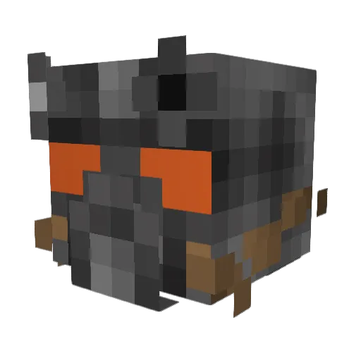 JorgeUll Minecraft avatar head, 3D render