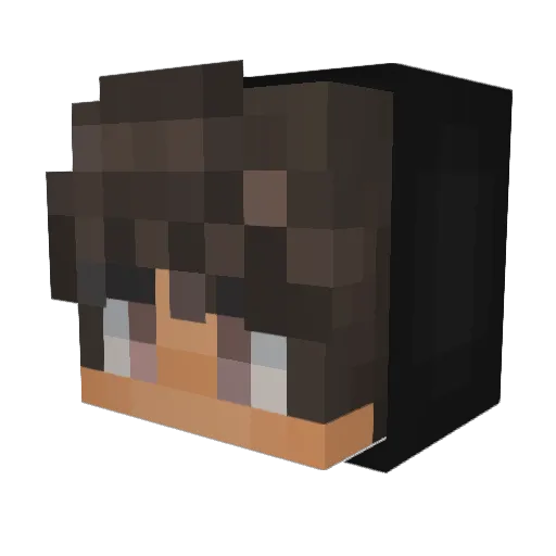 Jorgevy10 Minecraft avatar head, 3D render