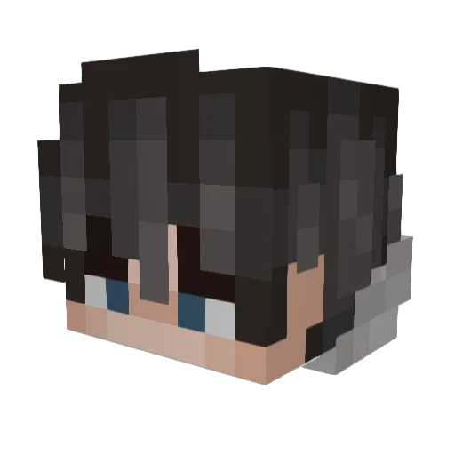 Joris__HD Minecraft avatar head, 3D render