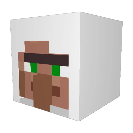 Jorisgr_ Minecraft avatar head, 3D render