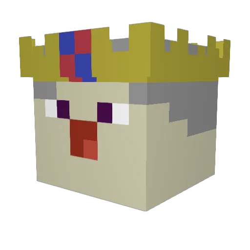 Jorisrst Minecraft avatar head, 3D render