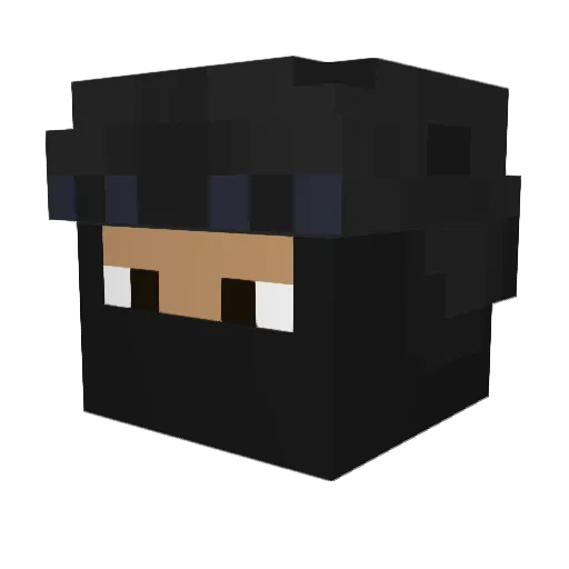Jorj95 Minecraft avatar head, 3D render