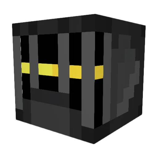 Jormundel Minecraft avatar head, 3D render