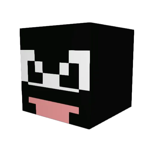 Jorocko Minecraft avatar head, 3D render