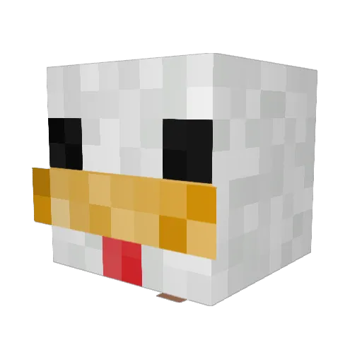 Jorson Minecraft avatar head, 3D render