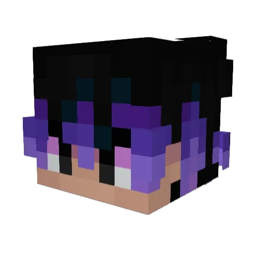 Jos0l Minecraft avatar head, 3D render