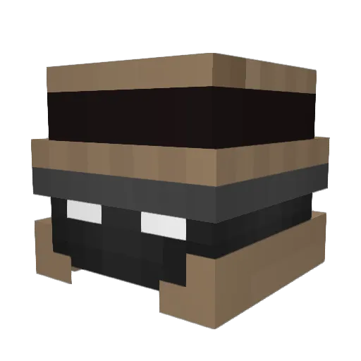 Jos1616 Minecraft avatar head, 3D render