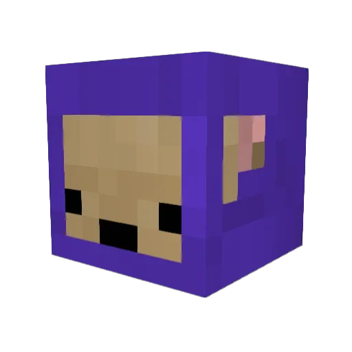 JosErMardito Minecraft avatar head, 3D render