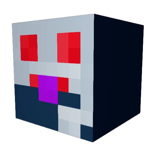 Josch225 Minecraft avatar head, 3D render