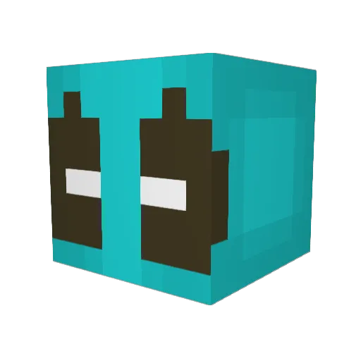 Joschi157 Minecraft avatar head, 3D render