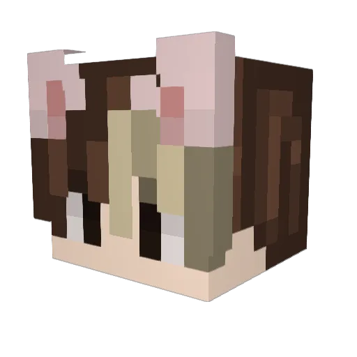 Joschi4444 Minecraft avatar head, 3D render