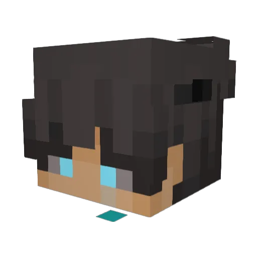 Joschi___ Minecraft avatar head, 3D render