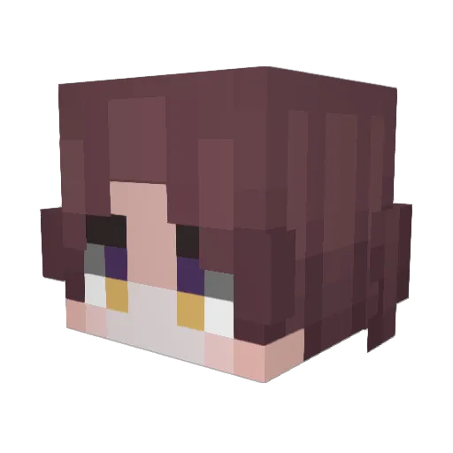 Jose25454 Minecraft avatar head, 3D render