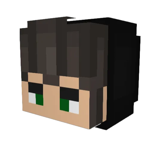 JoseAP2000 Minecraft avatar head, 3D render