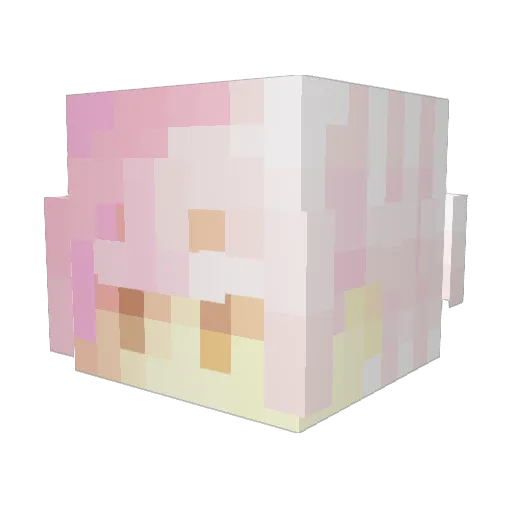 JoseCraft222 Minecraft avatar head, 3D render