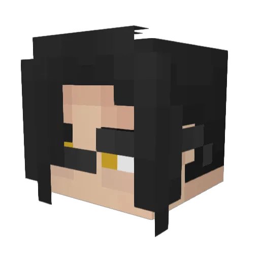 JoseDani Minecraft avatar head, 3D render