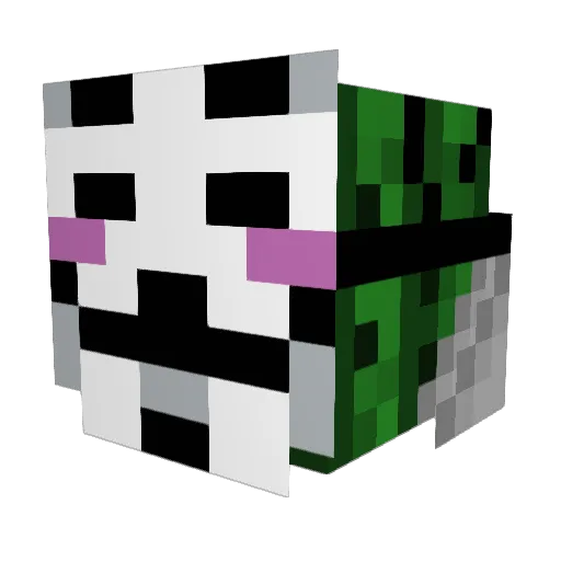 JoseDaniel2K Minecraft avatar head, 3D render