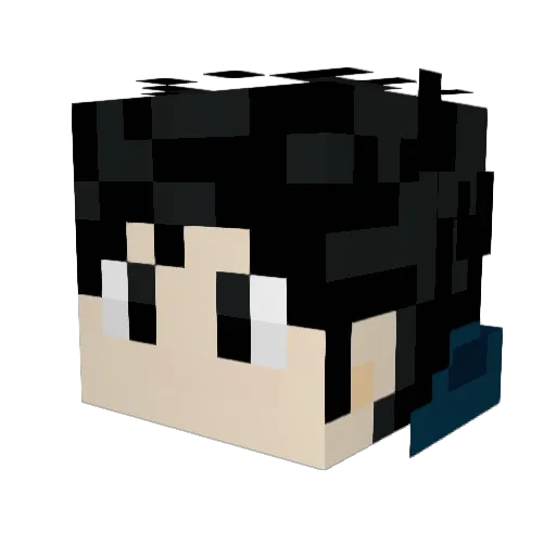 JoseL7 Minecraft avatar head, 3D render
