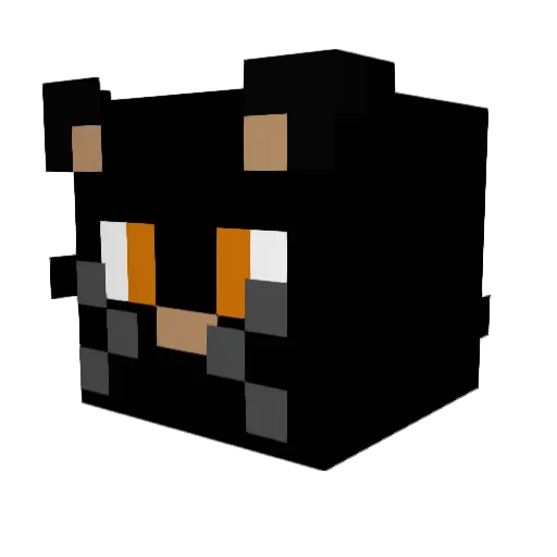 JoseMa2002 Minecraft avatar head, 3D render